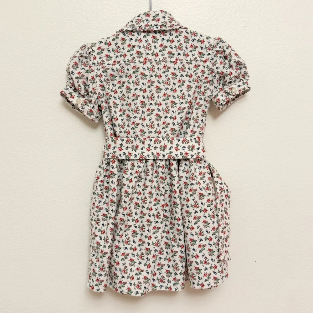 Ralph Lauren White Floral Kids Dress